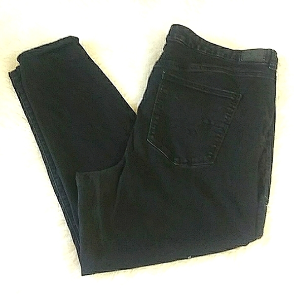 American Eagle Outfitters Denim - American Eagle Next Level Stretch Jegging Black Jeans Plus Size 24 Reg